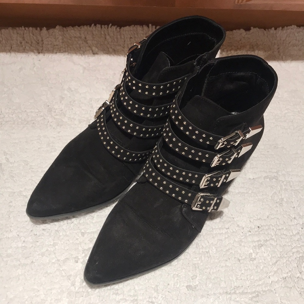 Black booties